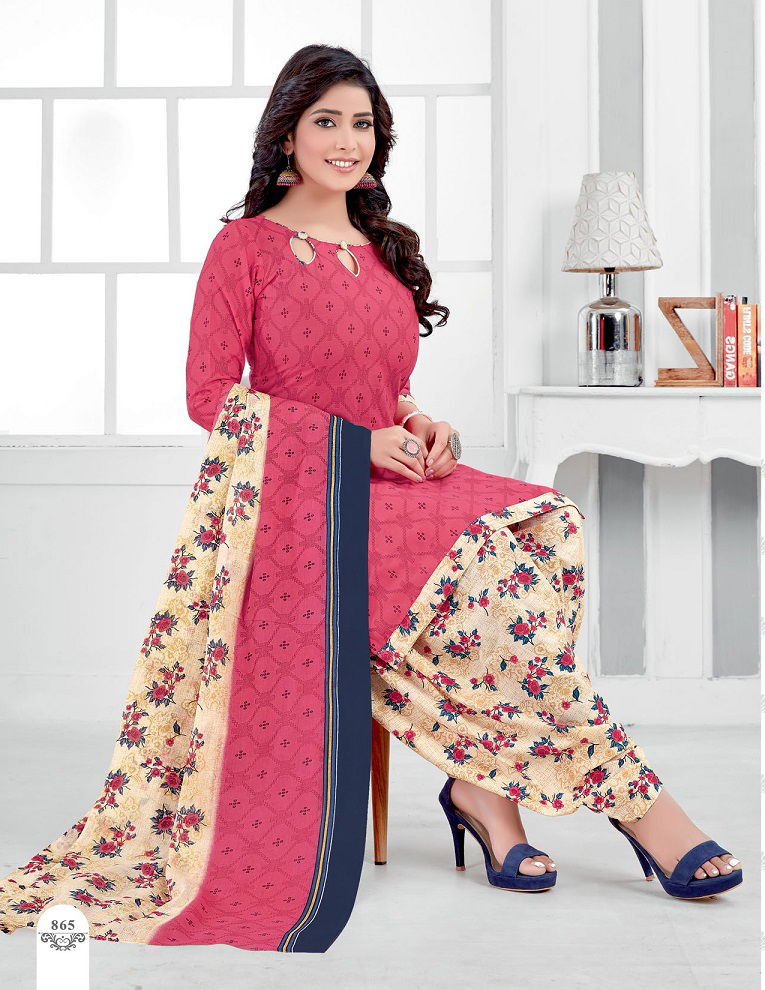Kuber Geet Patiyala 8 Fancy Designer Latest Regular casual Wear  Pure Cotton Printed Dress Material Collection