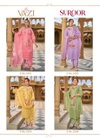 Suroor By Vazi Mul Chanderi Kurti With Bottom Dupatta Wholesalers In Surat