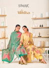 Mihika By Glossy Lawn Cotton Printed Dress Material Suppliers In India