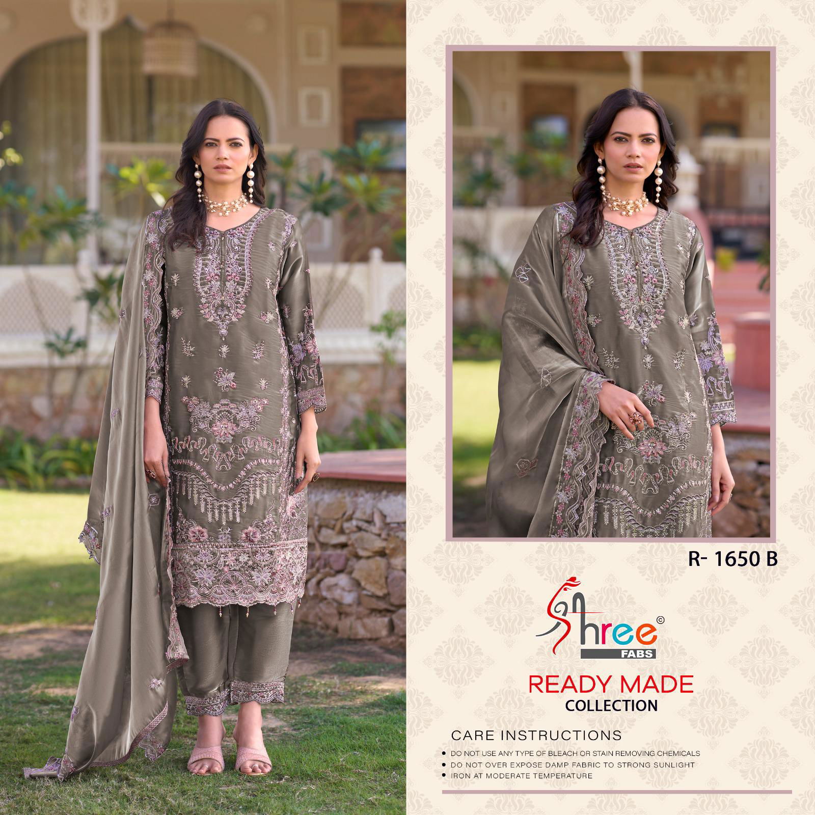 R 1650 By Shree Jhimi Choo Wholesale Pakistani Readymade Suits In India