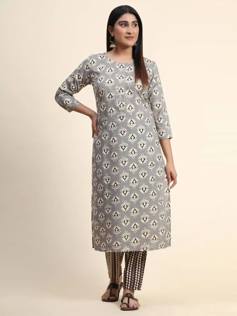 Tanyaa P 148 Cotton Printed Kurti With Bottom Wholesale Price In Surat