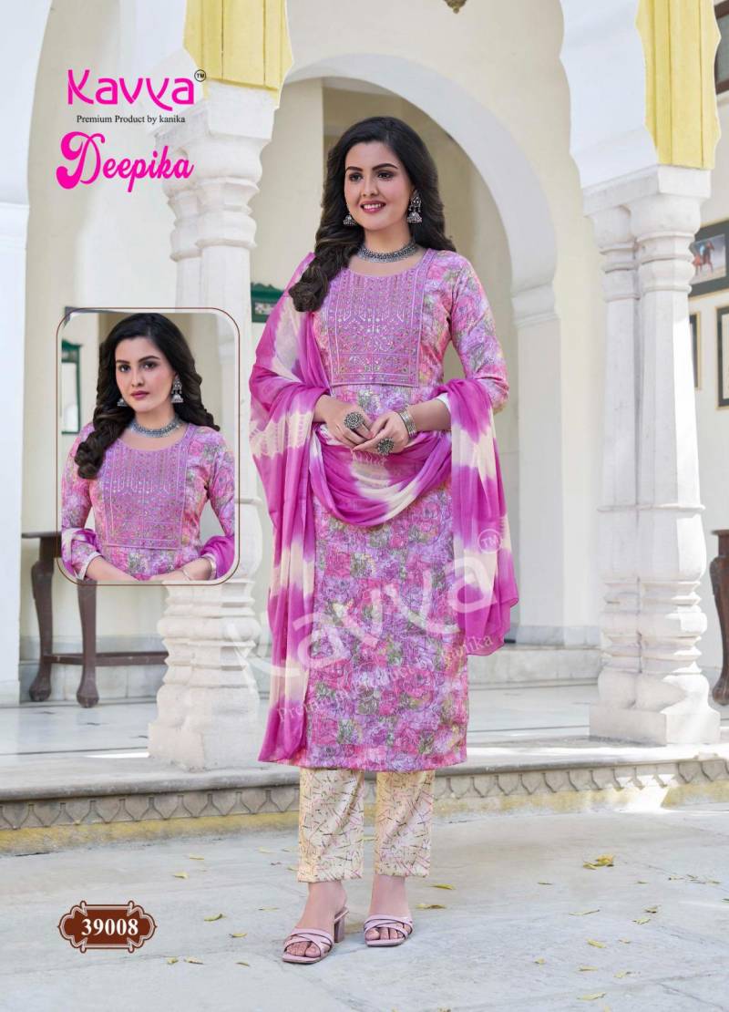 Deepika Vol 39 By Kavya Straight Kurti With Bottom Dupatta Wholesale In India