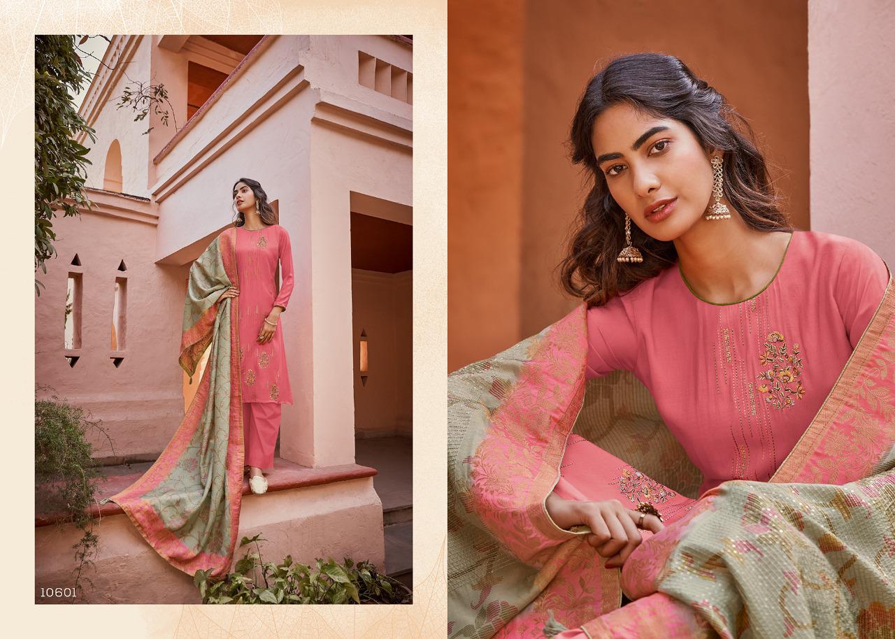 DEEPSY AASHI Latest Fancy designer Festive Wear Heavy Pure Muslin Silk And Embroidery work salwar Suit Collection