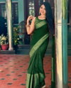 Soft Silk 3042 Lichi Soft Silk Jacquard Work Festival Wear Saree Wholesalers In Surat