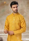 Outluk Wedding Vol 49 Pure Viscose Mens Modi Jacket Kurta Pajama
