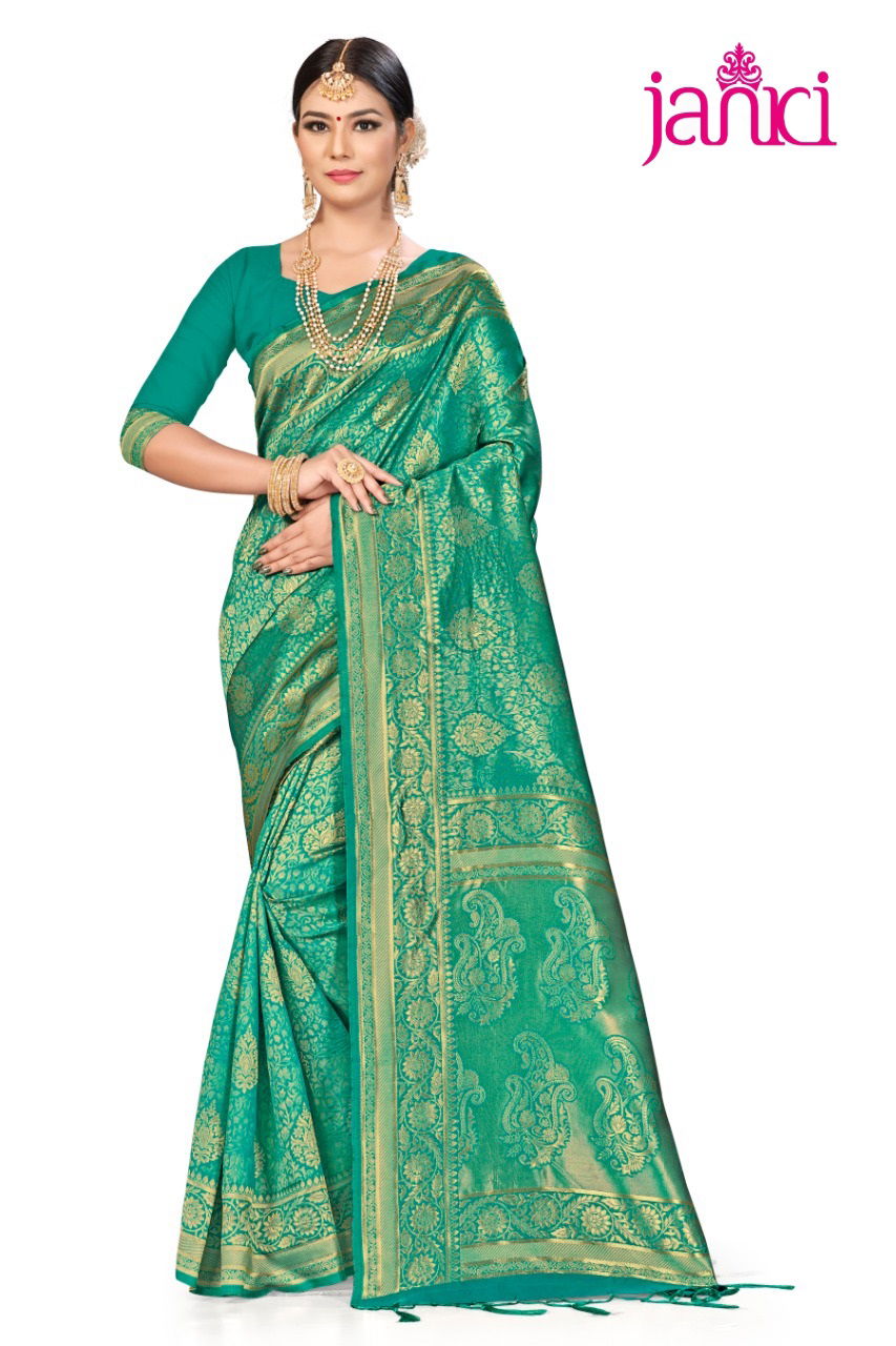 Latest Designer Wedding Wear Pure Silk Saree Collection 