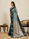 Maahi 207 Banarasi Silk Silver And Gold Zari Worked Beautiful Saree Wholesale Suppliers In Mumbai