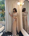 Bt 1283 Designer Net Embroidered Stylish Sarees Best Wholesale Shop In Surat