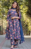 Dhruvi 328 Designer Printed Viscose Anarkali Kurtis Set Wholesale Price In Surat