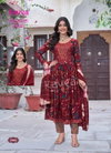 Zeenat Vol 29 By Kavya Capsule Foil Printed Naira Cut Kurti Bottom With Dupatta Wholesale In India