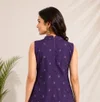 K 1058 By Naisha Dhabu Cotton Kurti With Bottom
