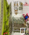 Aasha 1169 Printed Cotton Dupatta Pakistani Salwar Suit Wholesalers In Surat