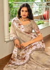 Siyaa By Sr Silk Digital Print Satin Surat Daily Wear Saree Wholesale Market
