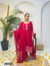 Naisha K 201 Vol 2 Georgette Pakistani Style Suit With Worked Dupatta Wholesalers In India