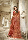 Swadeshi By Vallabhi Printed Brasso Floral Sarees Wholesale Market In Surat