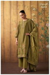 Mahiya 4489 By Ganga Viscose Designer Salwar Suits Suppliers In India