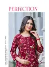 Evara Vol 1 By Radhika Rayon Foil Printed Ladies Short Top Suppliers In India
