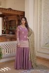 KA 1079 Wedding Wear Palazzo Readymade Suits Wholesale Market Surat