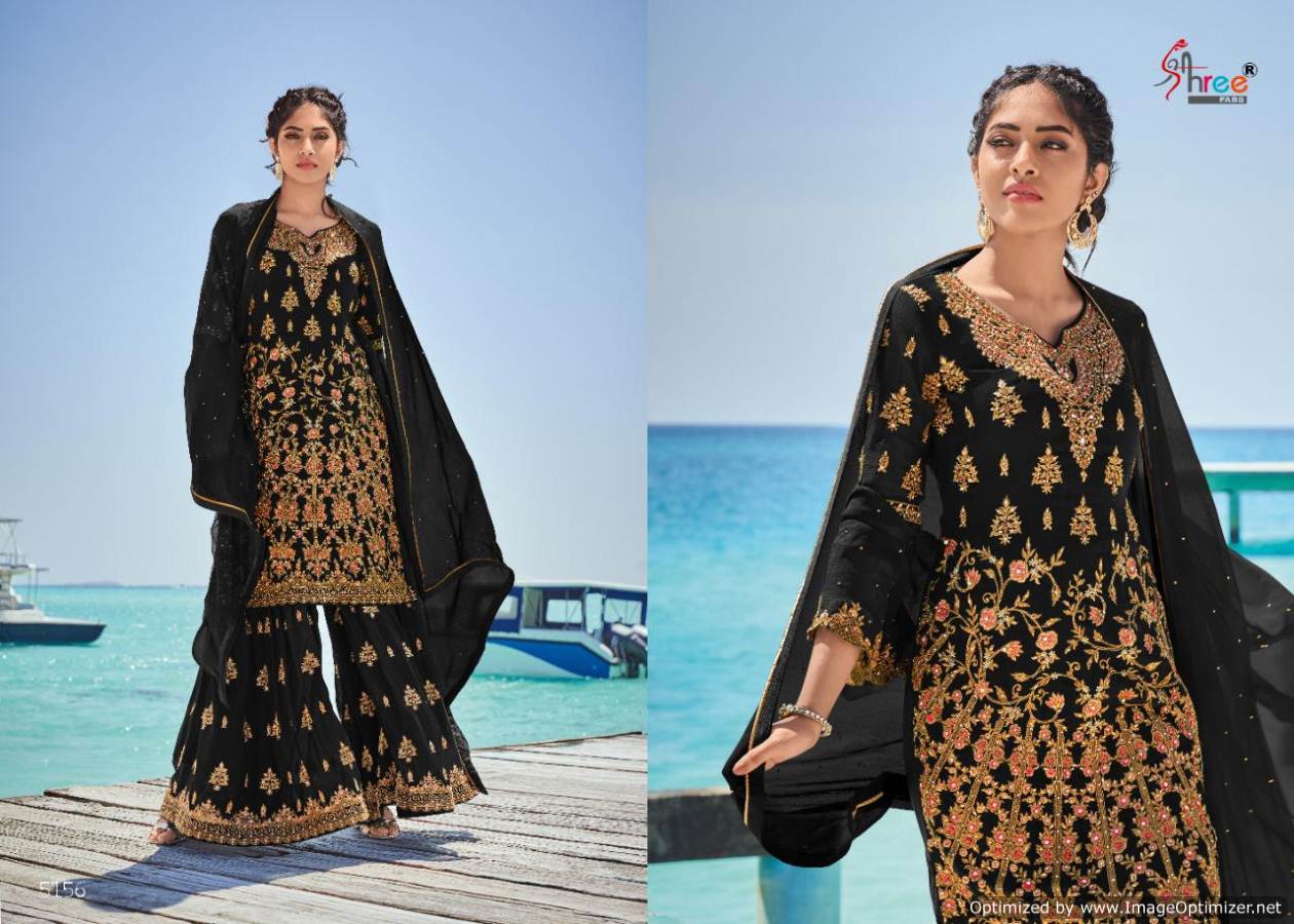 Shree Fab Rajshree Latest Heavy Designer Wedding Wear Salwar Suit Collection With Nazmeen Diamond Work Dupatta 