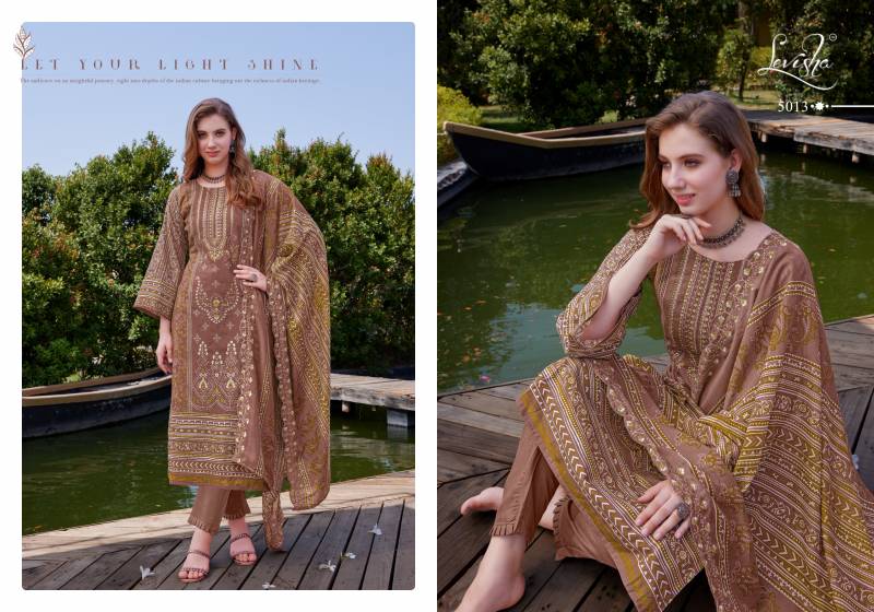 Madhubala 5 By Levisha Cambric Lawn Cotton Dress Material Orders In India
