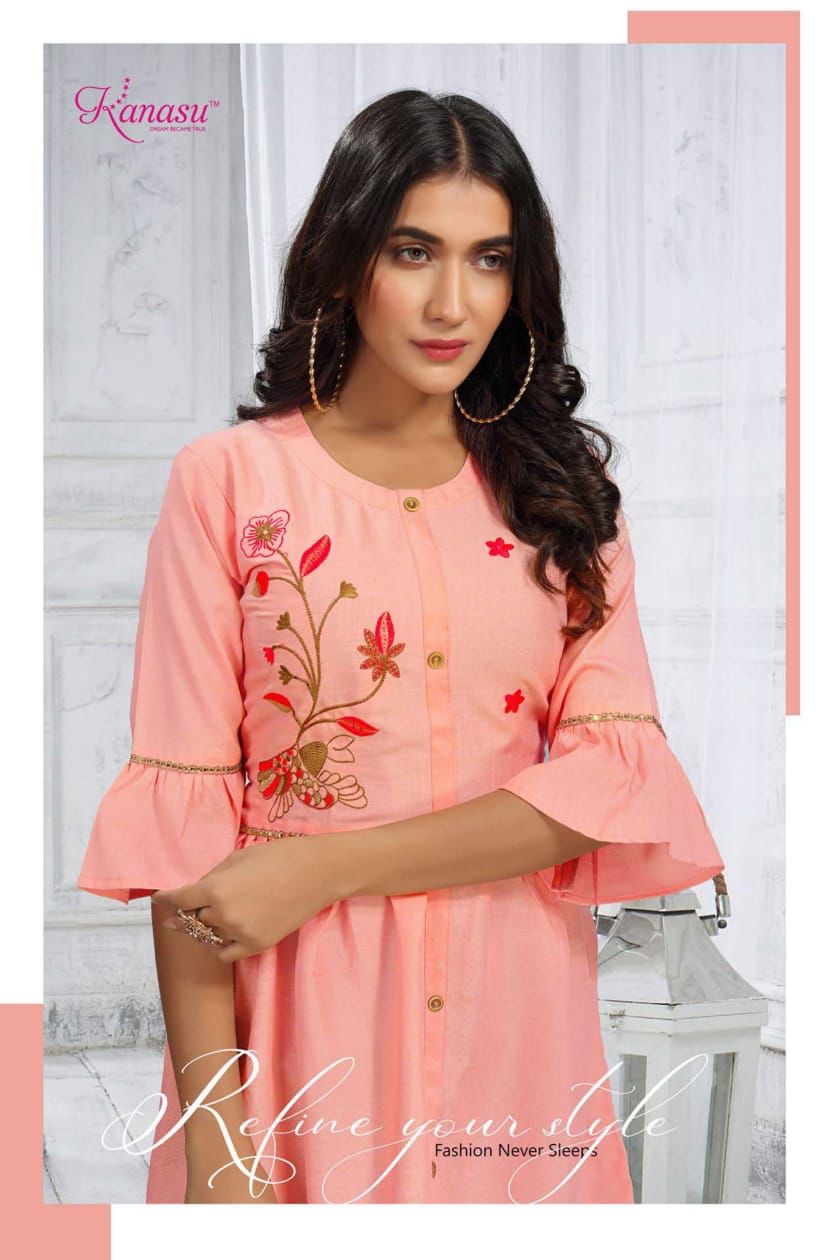 Kanasu Dolby Casual Daily Wear Rayon Designer Western Top Collection