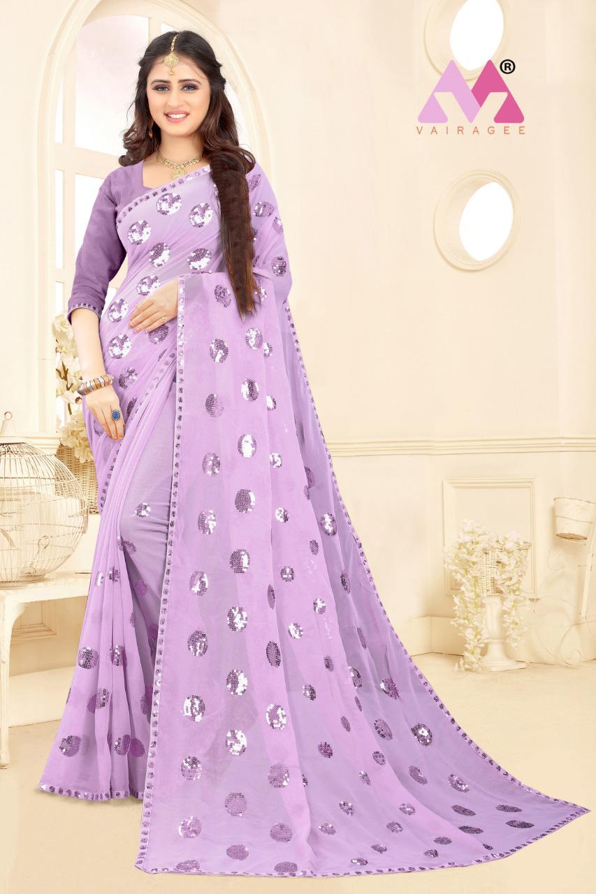 Angel 8 Fancy Party Wear Georgette Designer Saree Collection