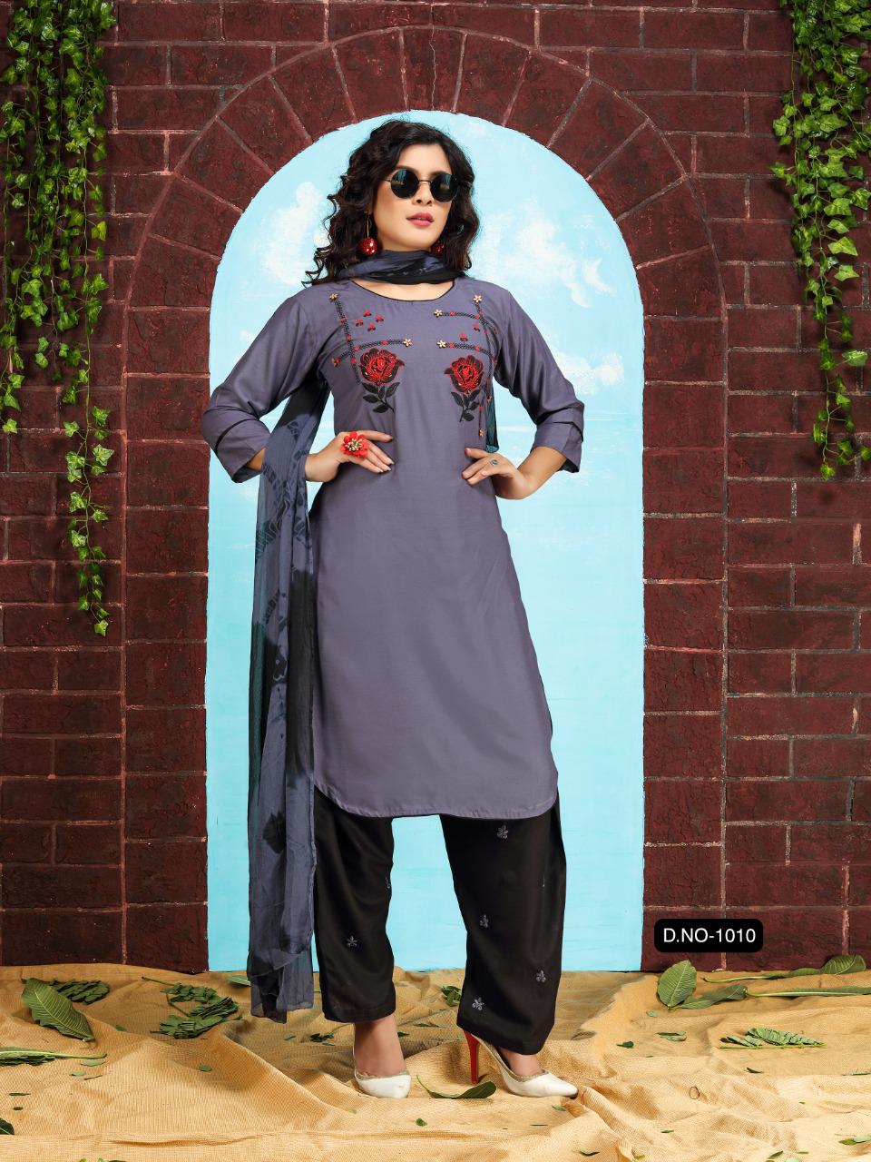 Ft Patiyala Style Vol 1 Latest Daily Wear Embroidered Patiyala Suit Collection  