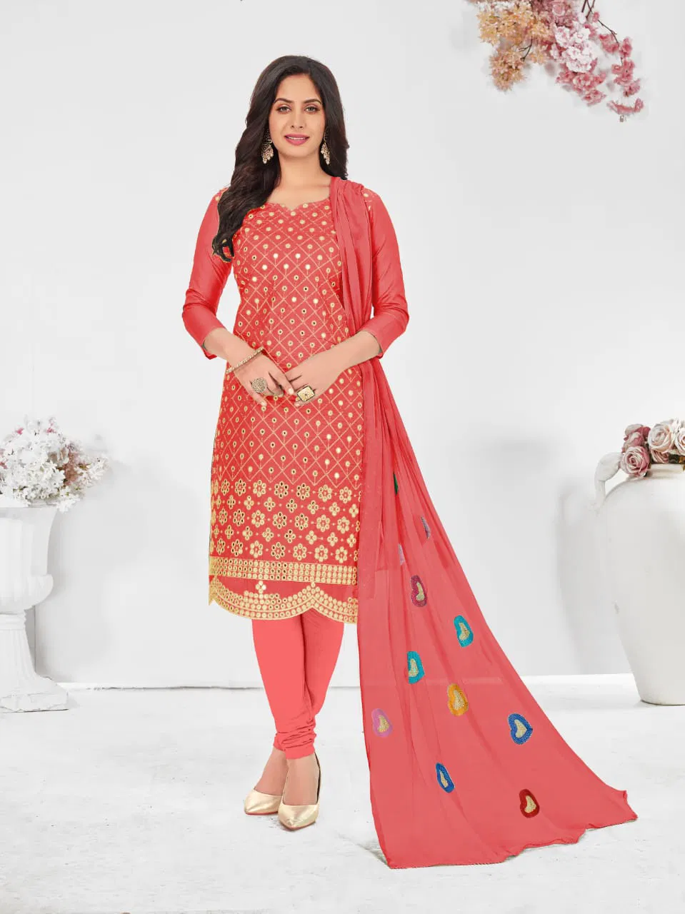 Cotton Sequence 1 Fancy Casual Daily Wear Dress Material Collection