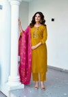 Femina Vol 1 By Vaniska Gadhwal Silk Kurti With Bottom Dupatta Wholesale Online