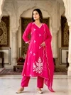 KF 5035 Kalaai  Muslin Cotton Kurti With Bottom Dupatta
