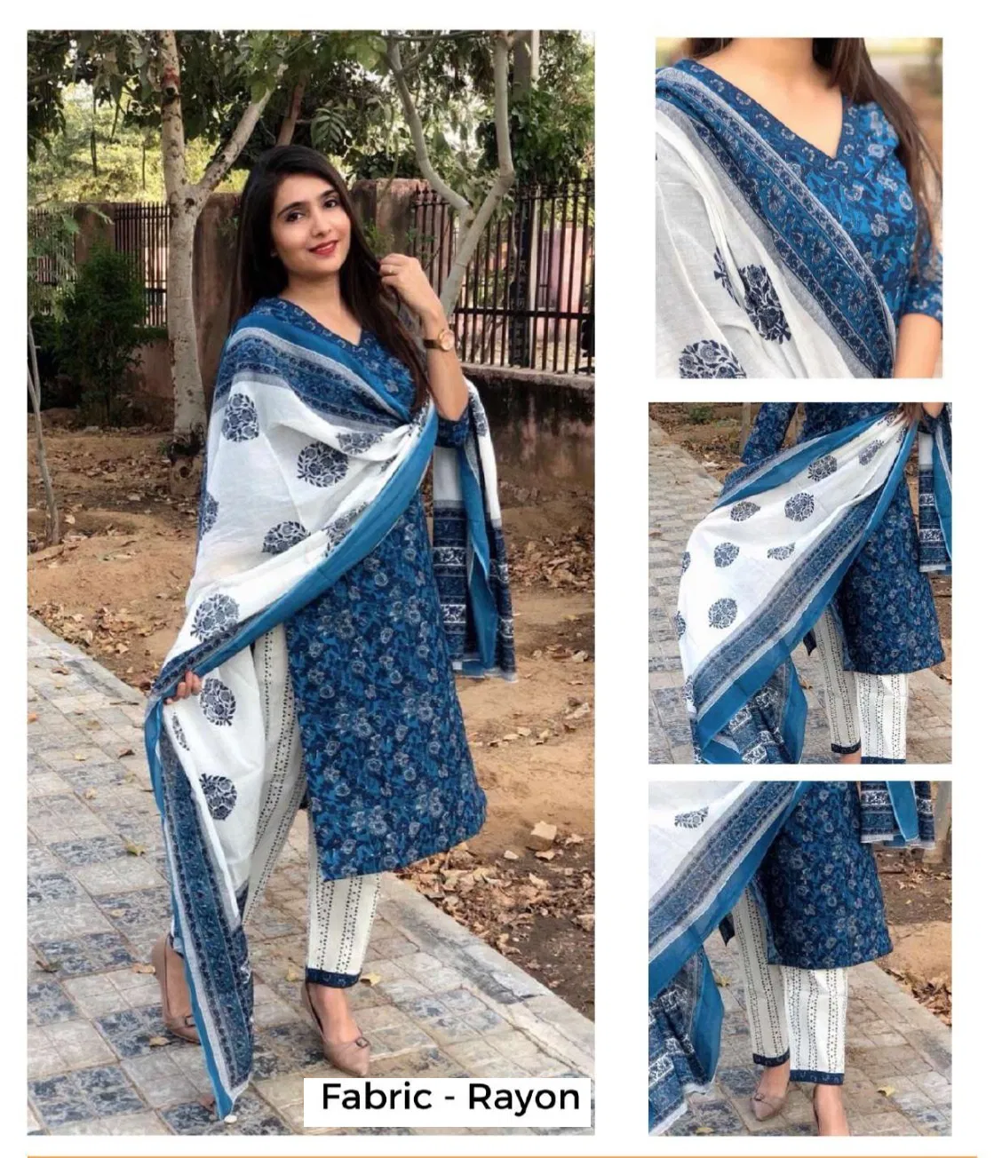 Av Daily Wear Best Kurti With Bottom Dupatta Wholesale Shop In Surat