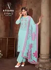 Sayna 2 By Afsana Pure Cotton Kurti With Bottom Dupatta Exporters In India
