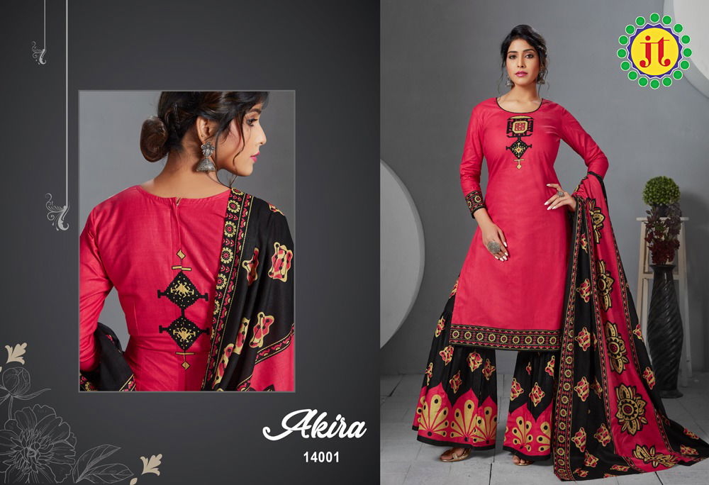 JT Akira Latest Pure Cotton Printed Daily Wear Dress Material Collection 