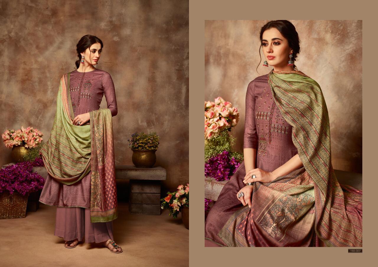 Yasmin Latest Designer Party Wear Pure Pashmina Work With Pure Kashmiri Wool Digital Printed Dupatta 