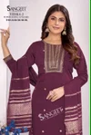 Vedika Vol 2 By Sangeet Roman Silk Kurti With Bottom Dupatta
