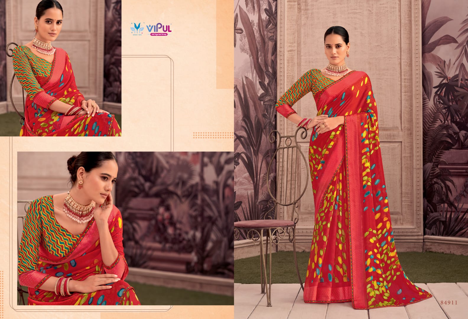 Shivani Vol 1 By Vipul Georgette Daily Wear Sarees Wholesale In India