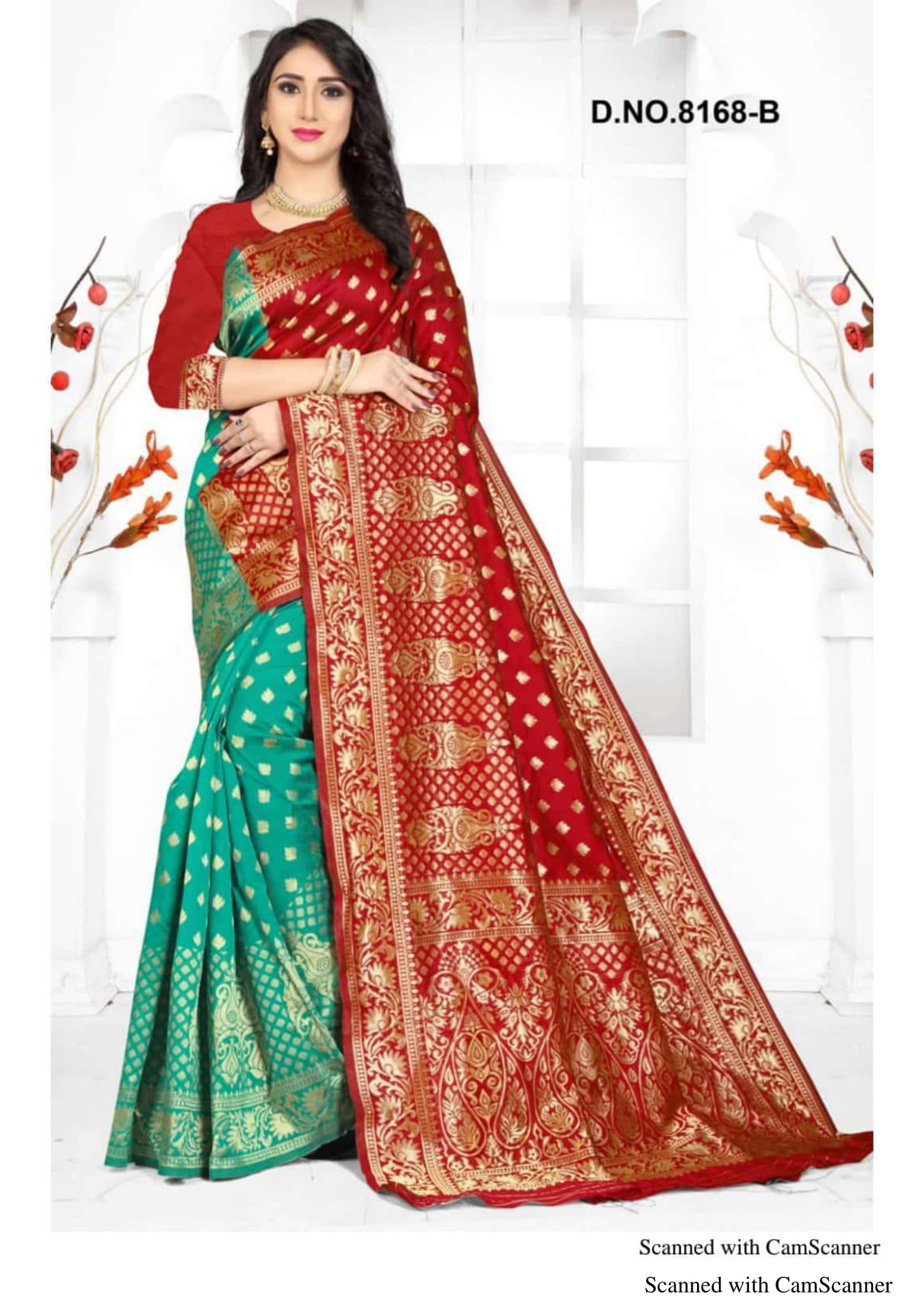 Haytee Kangan 8168 Latest Designer Party Wear Handloom Silk Fancy Saree Collection