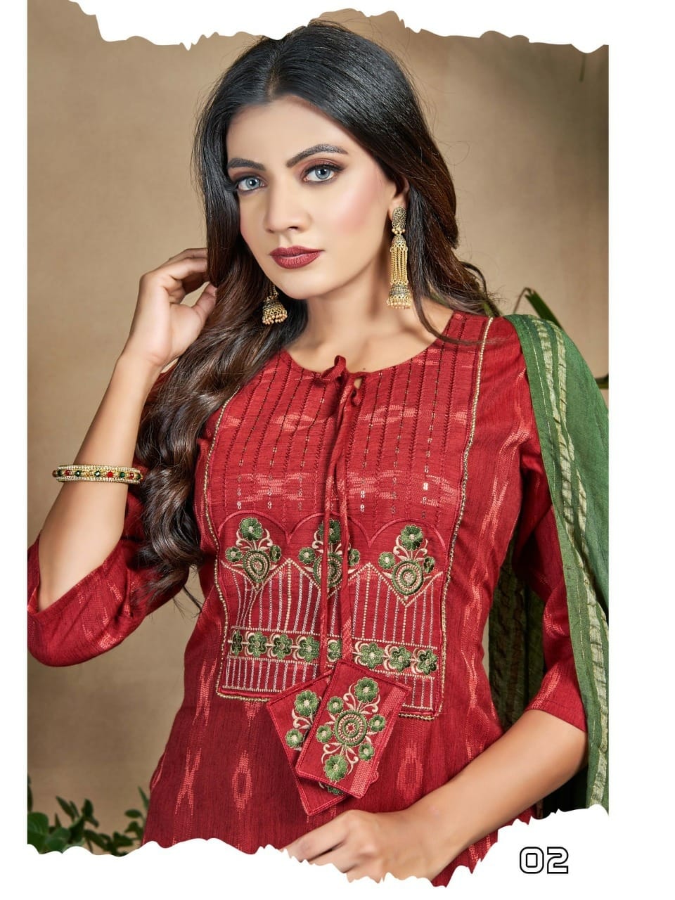 Preet Rayon Printed Designer Kurti With Dupatta Catalog
