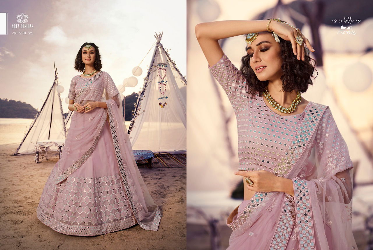 Arya Euphoria 7 Heavy Designer Soft Net Wedding and Partywear Lehenga Choli Collections
