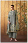 Mahiya 4489 By Ganga Viscose Designer Salwar Suits Suppliers In India