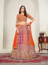 Mehvish Vol 35 By Dani Creation Faux Georgette Embroidered Lehenga Choli