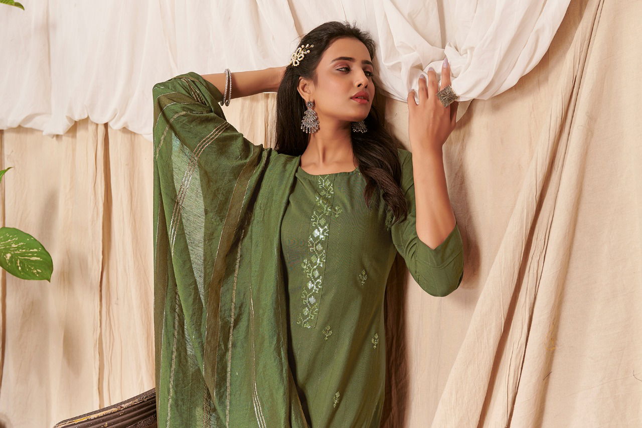 Banwery Taj 2 New Latest Festive Wear Kurti With Pant And Dupatta Readymade Collection 