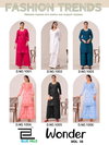 Wonder Vol 10 By Blue Hills Rayon Embroidery Kurti With Bottom Wholesale Online