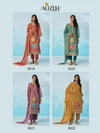 Ehsaas Vol 2 By Alizeh Fancy Crush Kurti With Bottom Dupatta Wholesalers In Surat