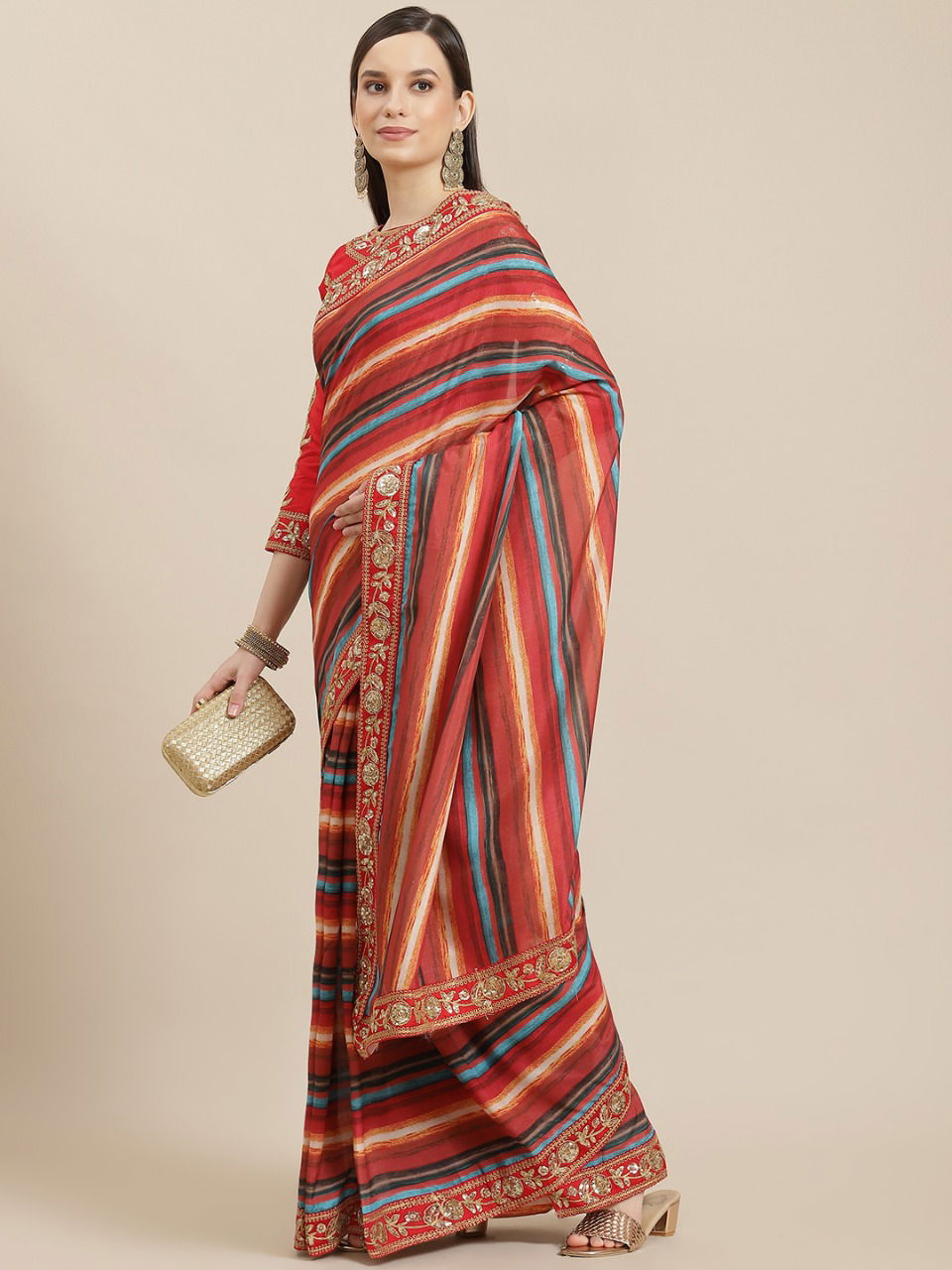 Varni 2 Latest Designer Fancy Wear Printed Georgette Saree Collection