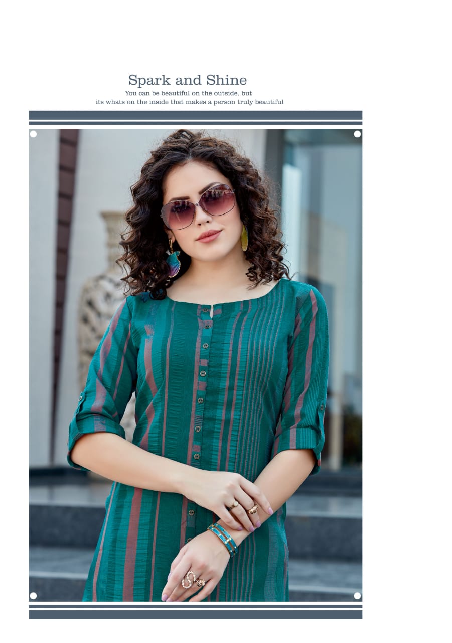 Mittoo Mohini Nx Latest Fancy Ethnic Wear Rayon slub Kurtis With Bottom Collection