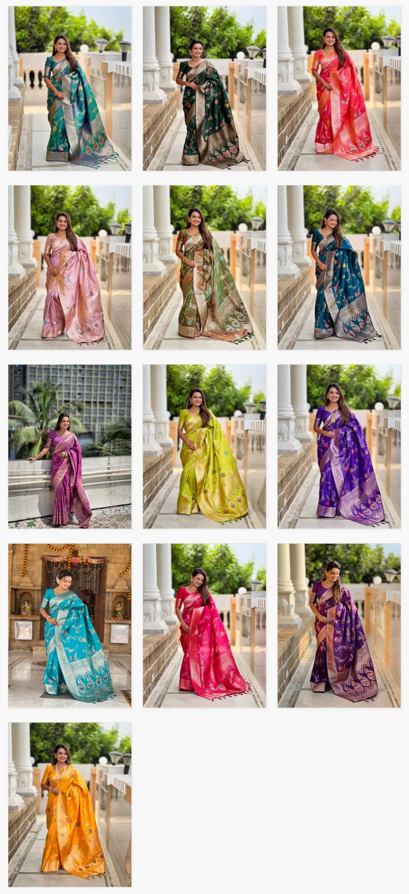 Nx Banarasi 2 Festive Wear Banarasi Silk Saree Wholesale Suppliers In Mumbai