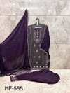 Hoor Tex 585 E To H Best Georgette Pakistani Suits Wholesale Shop In Surat
