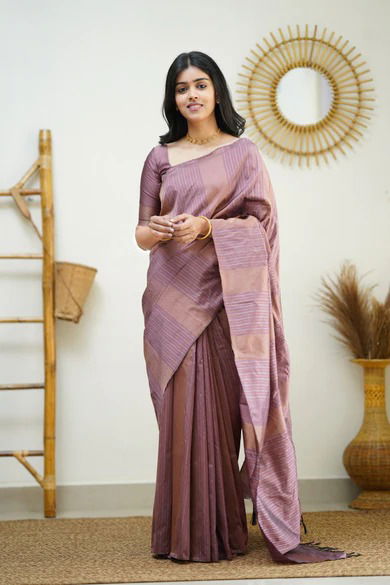 Mf 1410 Soft Lichi Silk Designer Sarees Catalog