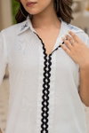 Naisha K 207 Cotton Embroidered Cord Sets Wholesale Distributors In India